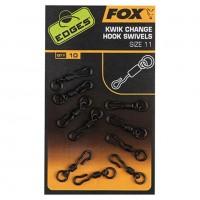 FOX EDGES KWIK CHANGE HOOK SWIVELS 10-11 Vrtljivka