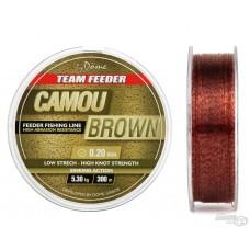 HALDORADO TEAM FEEDER CAMOU BROWN LINE 0.20-0.25MM 300M