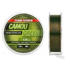 HALDORADO TEAM FEEDER CAMOU GREEN LINE 0.20-0.25MM 300M