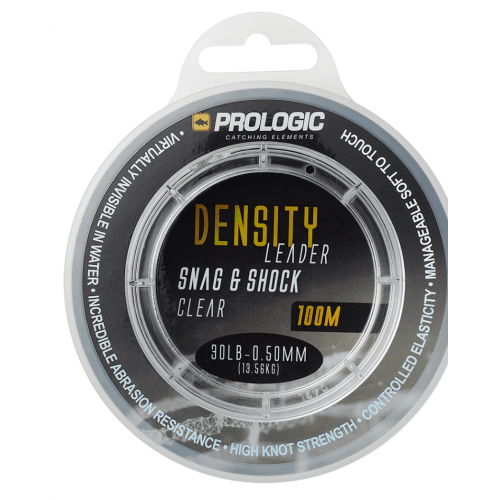 PROLOGIC DENSITY SNAG AND SHOCK LEADER 100M 0.60MM PROLOGIC DENSITY SNAG AND SHOCK LEADER 100M 0.60MM