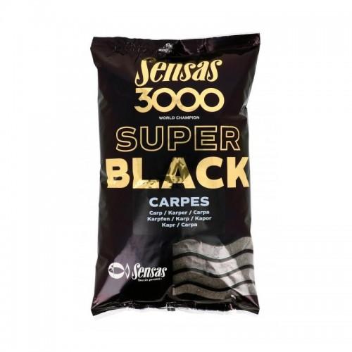 SENSAS 3000 SUPER BLACK CARPES 1KG SENSAS 3000 SUPER BLACK CARPES 1KG