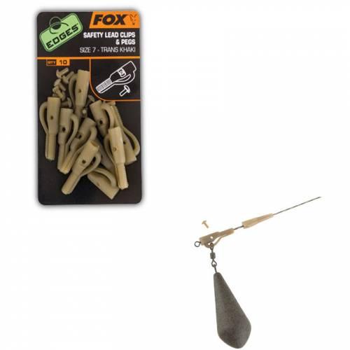FOX EDGES SAFETY LEADS CLIP CAC477 FOX EDGES SAFETY LEADS CLIP CAC477