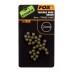 FOX EDGES 4MM TAPERED BORE BEADS CAC557 FOX EDGES 4MM TAPERED BORE BEADS CAC557
