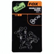 FOX EDGES DOUBLE RING SWIVEL CAC495